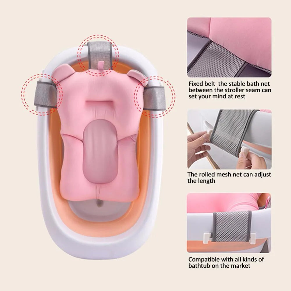 Almohadilla de bañera para bebé
